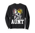 Ball Aunt Baseball Softball Sweatshirt - Casual Everyday Wear Men Women