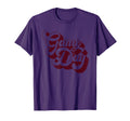 Game Day Burgundy Sports Soccer T-Shirt - Fun Novelty Design Men Women