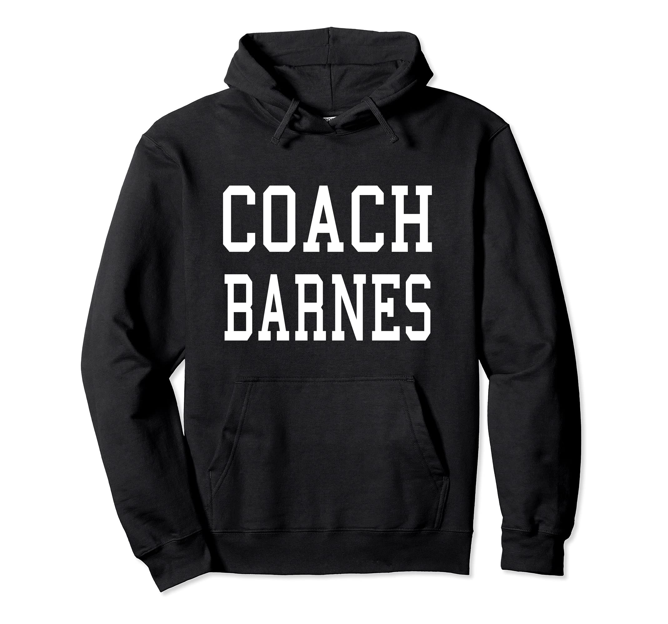 Coach Barnes Custom Football Soccer Hoodie - Novelty Apparel Unisex
