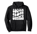 Soccer Mom Summer Groovy Mothers Day Hoodie - Custom Art Print Men Women