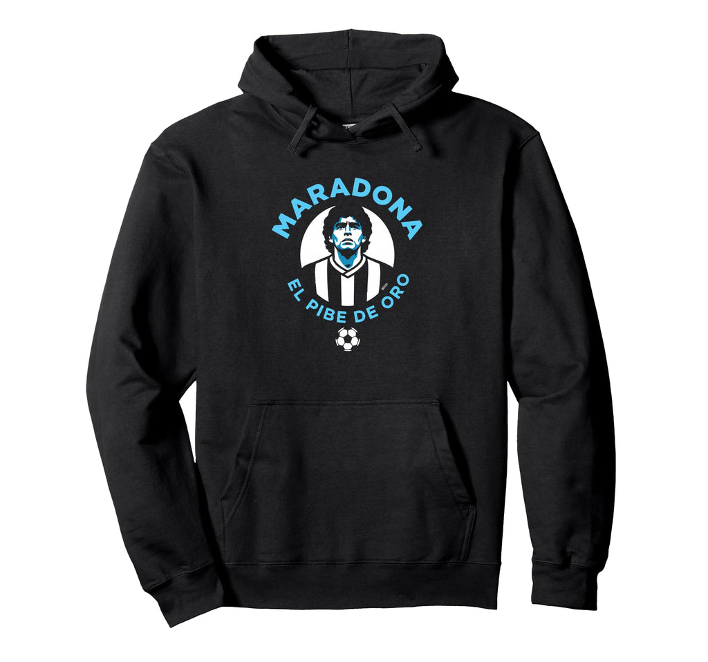 Diego Maradona El Pibe De Oro Soccer Hoodie - Streetwear Style Men Women
