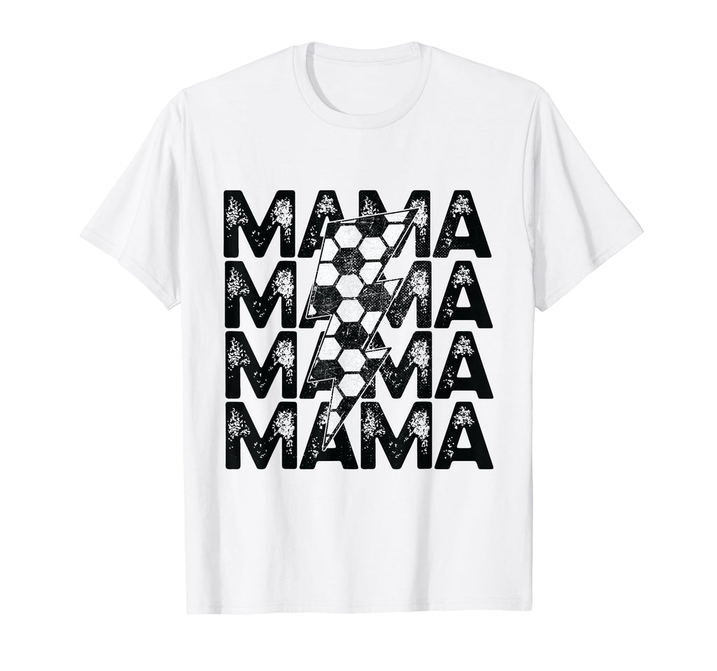 Soccer Mama Funny Sporty T-Shirt - Custom Art Print Unisex