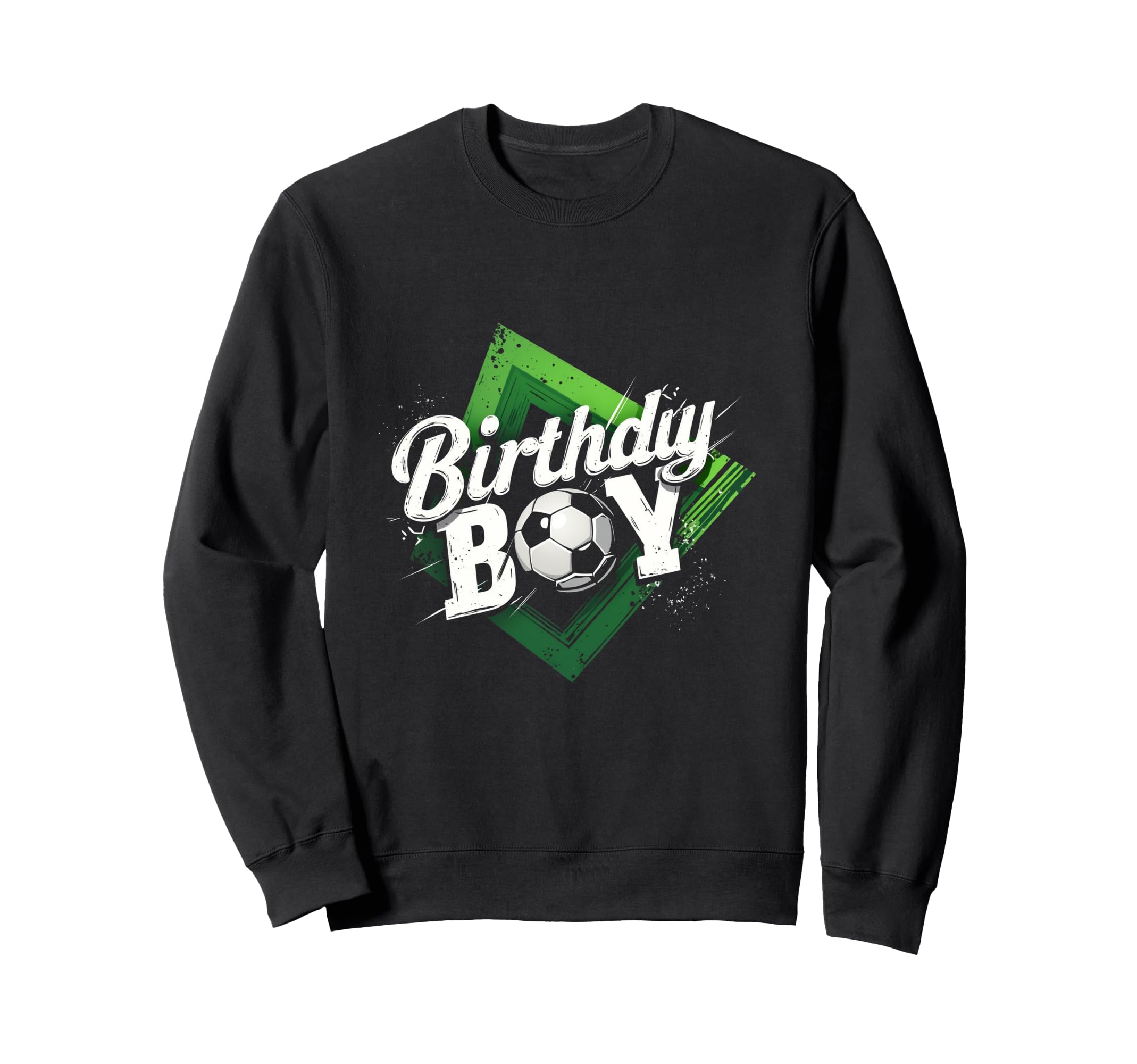 Birthday Soccer Sweatshirt - Trendy Graphic Unisex