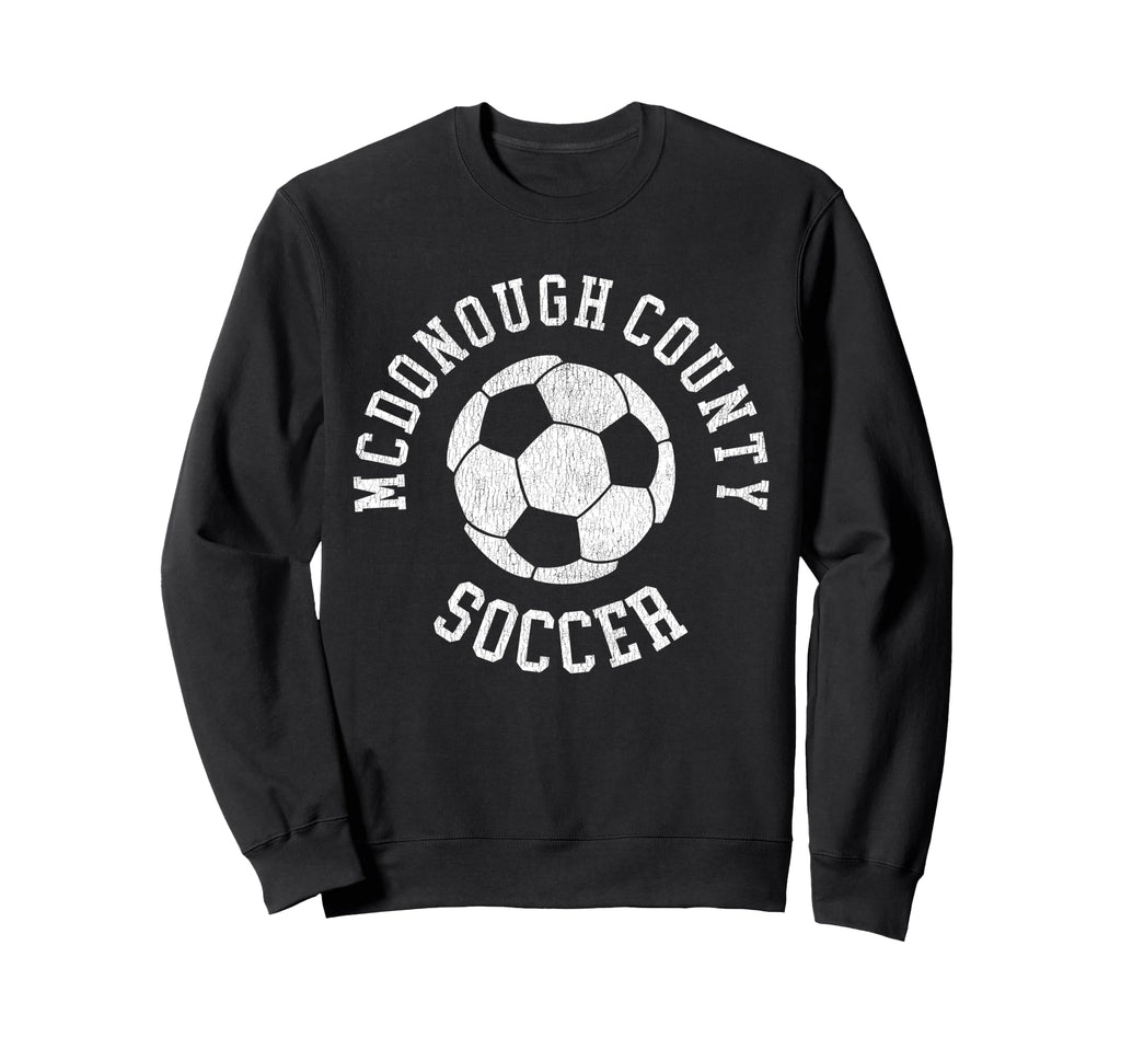 Mcdonough County Soccer Sweatshirt - Aesthetic Graphic Men Women