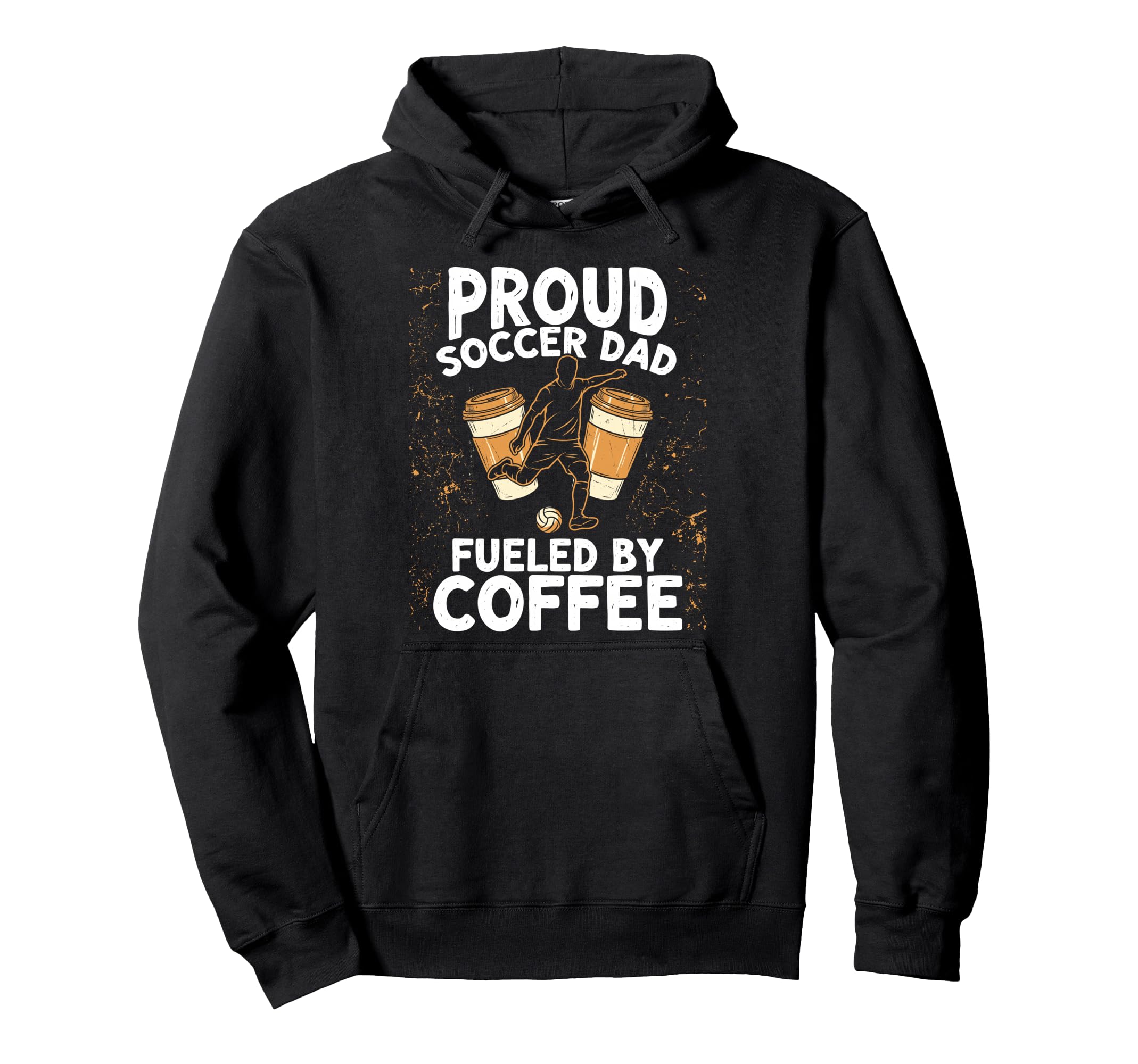 Soccer Dad Fueled Coffee Hoodie - Trendy Graphic Men Women