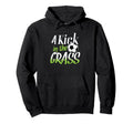 Soccer Goal Kick Kick Grass Hoodie - Novelty Apparel Men Women