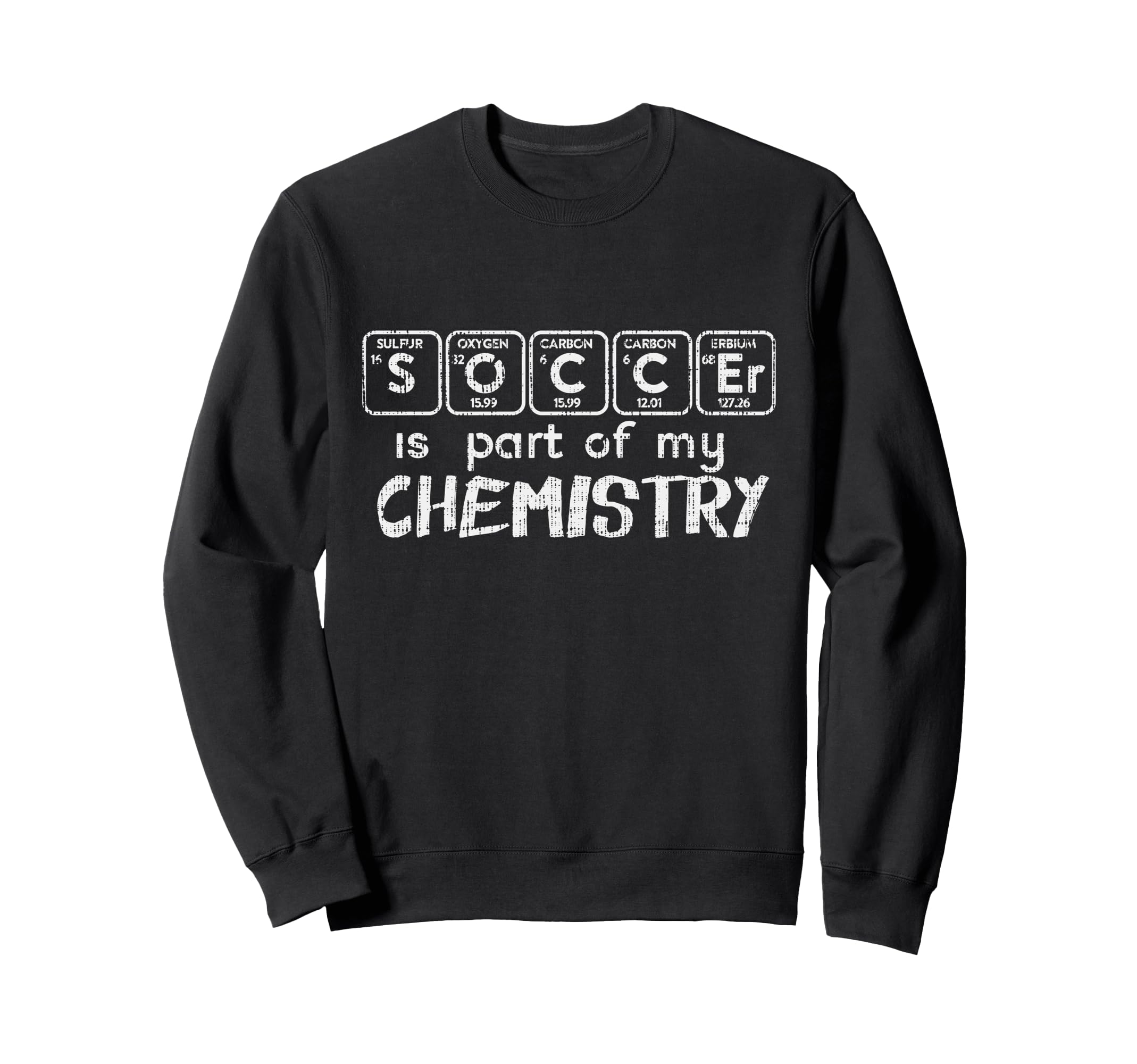 Funny Sport Soccer Is Part My Sweatshirt - Minimalist Print for Adults
