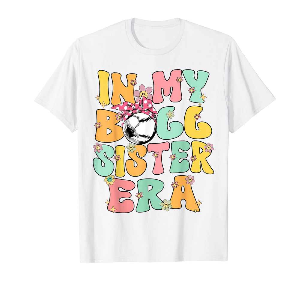 My Ball Sister Era Groovy Baseball T-Shirt - Fun Novelty Design Men Women