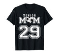 Proud Senior Soccer Mom Custom T-Shirt - Minimalist Print for Adults