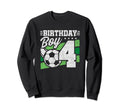 4 Year Old Soccer Birthday Sweatshirt - Casual Everyday Wear for Adults