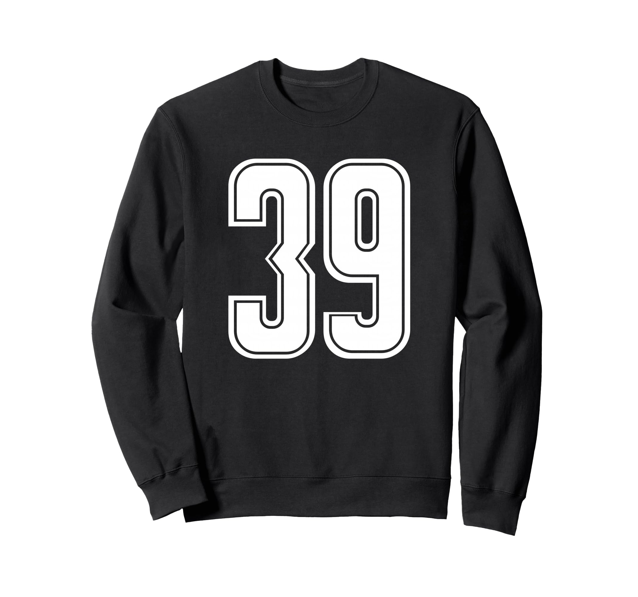 Sport Team Number 39 Sweatshirt - Minimalist Print Men Women