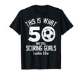 Funny Soccer 50Th Birthday 50 Years T-Shirt - Novelty Apparel Men Women