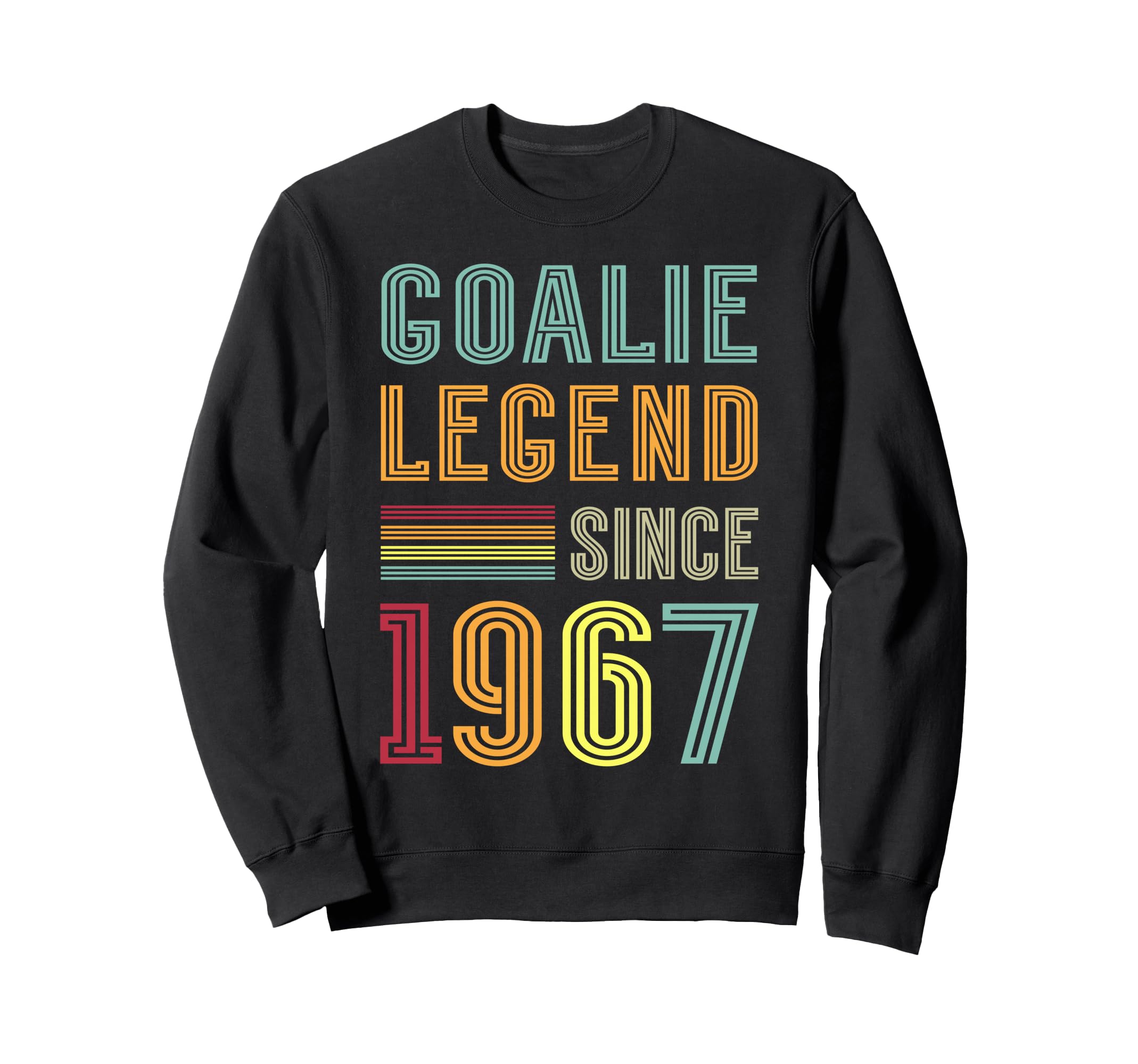 Goalkeeper Legend 1967 Sports Goal Sweatshirt - Minimalist Print Men Women