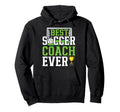 Best Soccer Coach Ever Funny Trainer Hoodie - Aesthetic Graphic Men Women