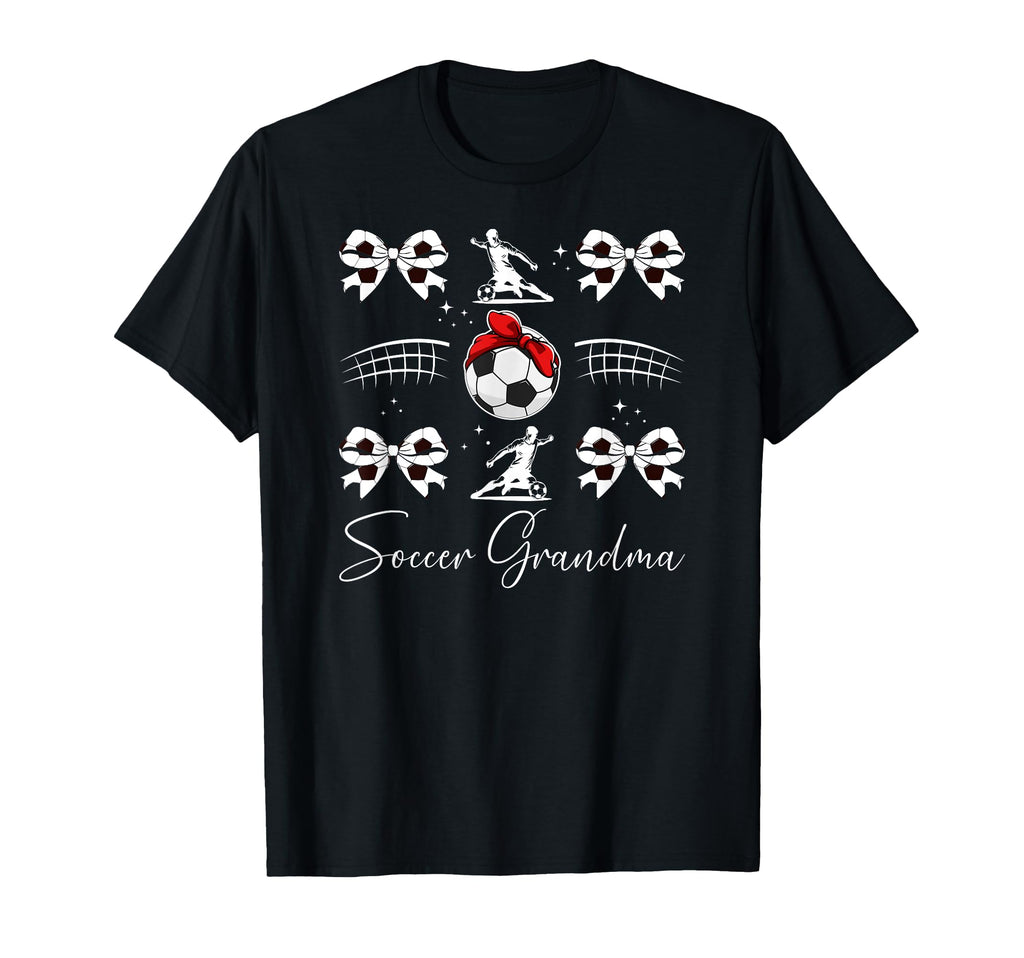 Soccer Grandma Soccer Player Grandmother T-Shirt - Minimalist Print Unisex