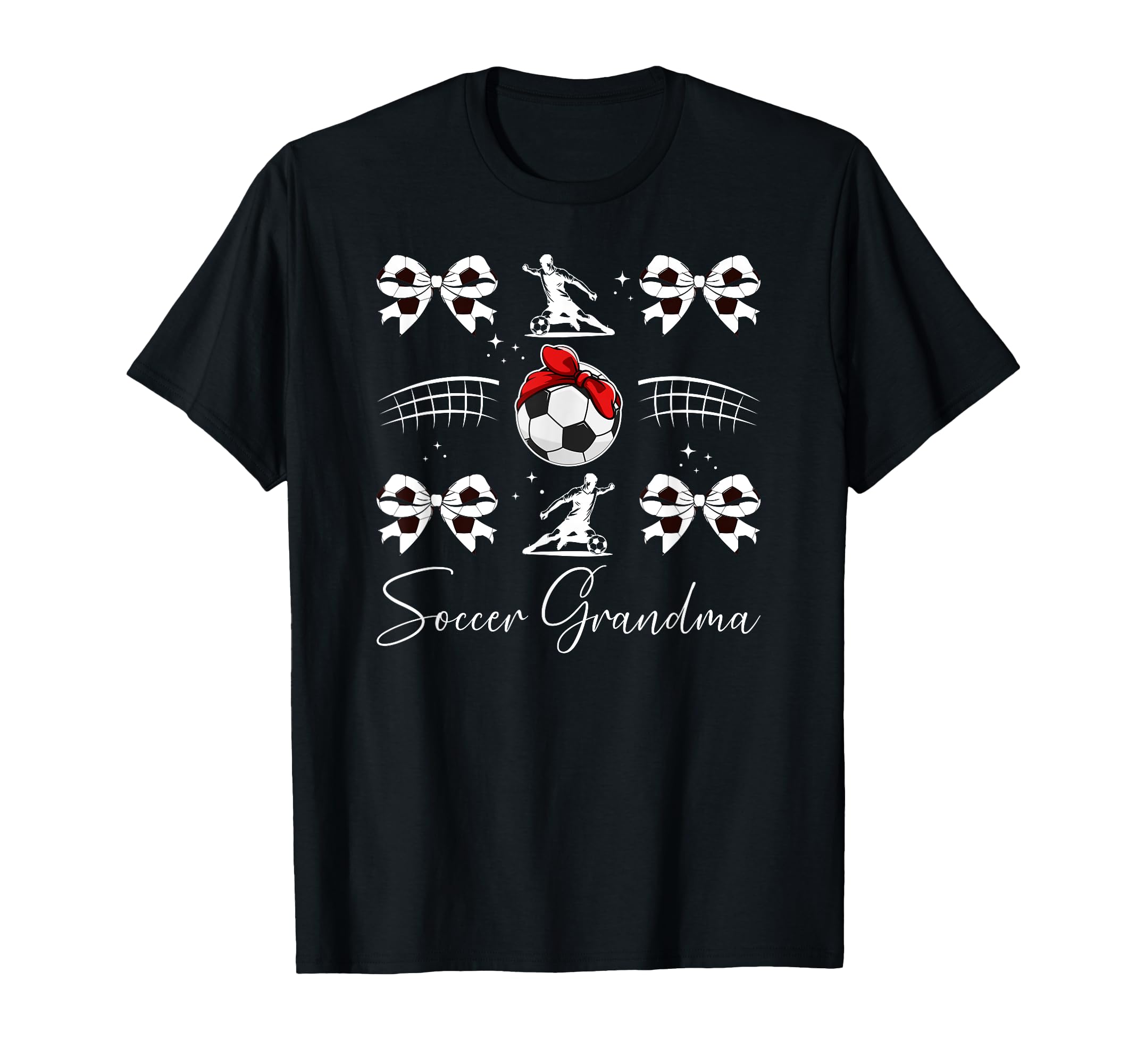 Soccer Grandma Soccer Player Grandmother T-Shirt - Minimalist Print Unisex