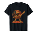 Dabbing Soccer Ball American T-Shirt - Graphic Print for Adults