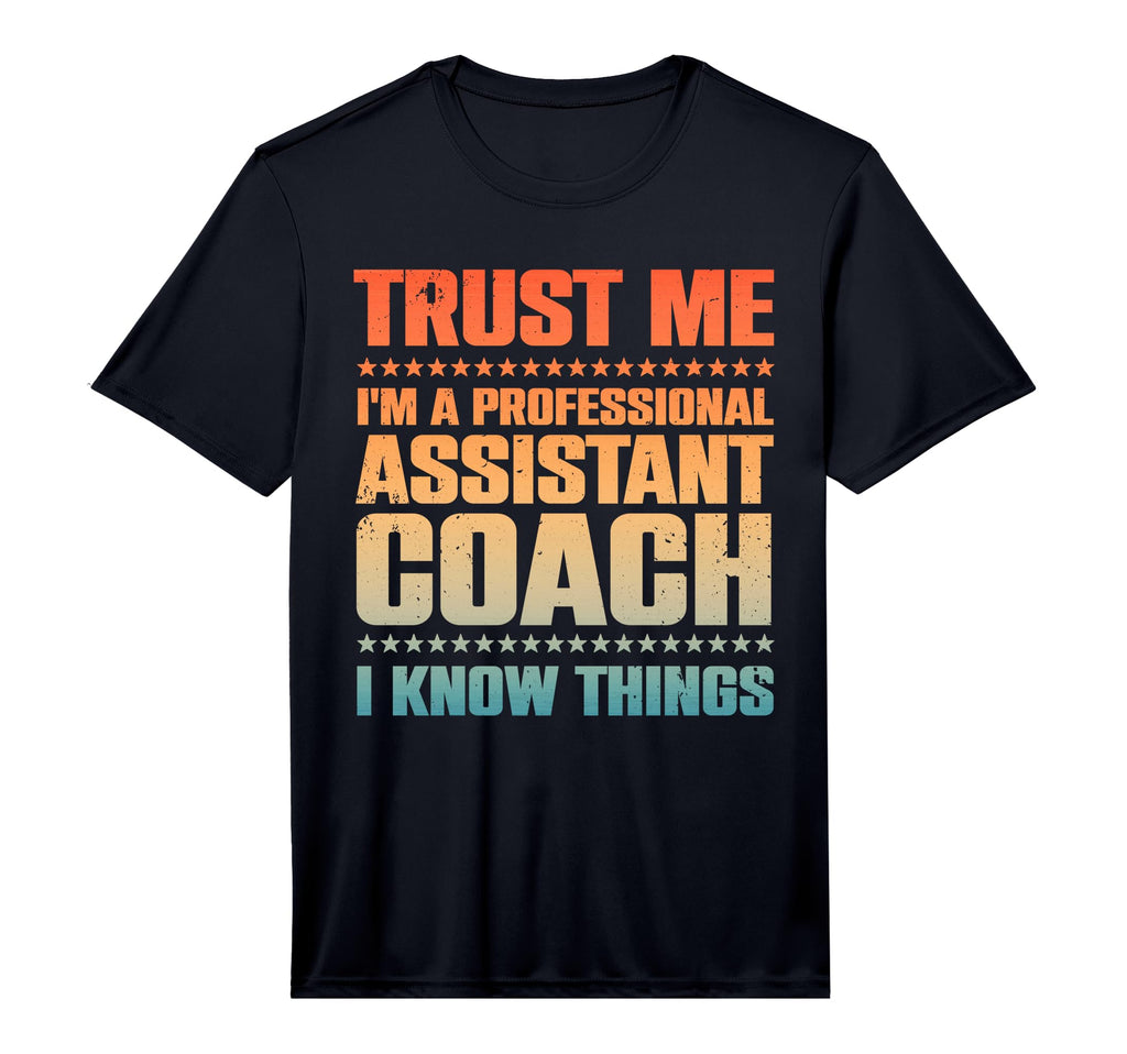 Assistant Coach Softball Baseball T-Shirt - Trendy Graphic for Adults