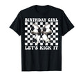 Birthday Lets Kick It Soccer Mom Mama T-Shirt - Trendy Graphic Unisex
