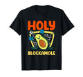 Holy Blockamole Soccer Goalkeeper T-Shirt - Fun Novelty Design Unisex
