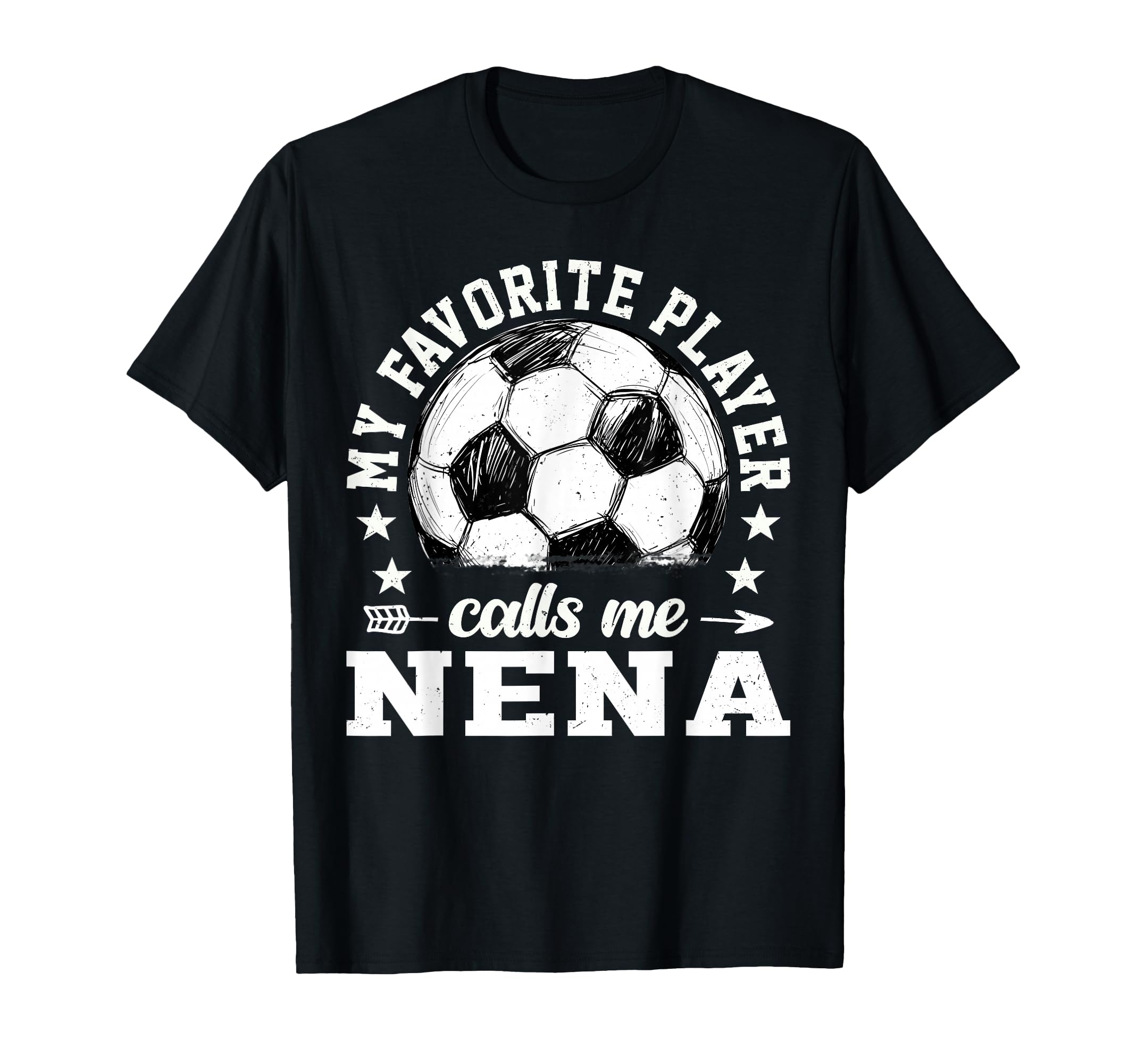 Soccer Player My Favorite Player Calls T-Shirt - Graphic Print for Adults