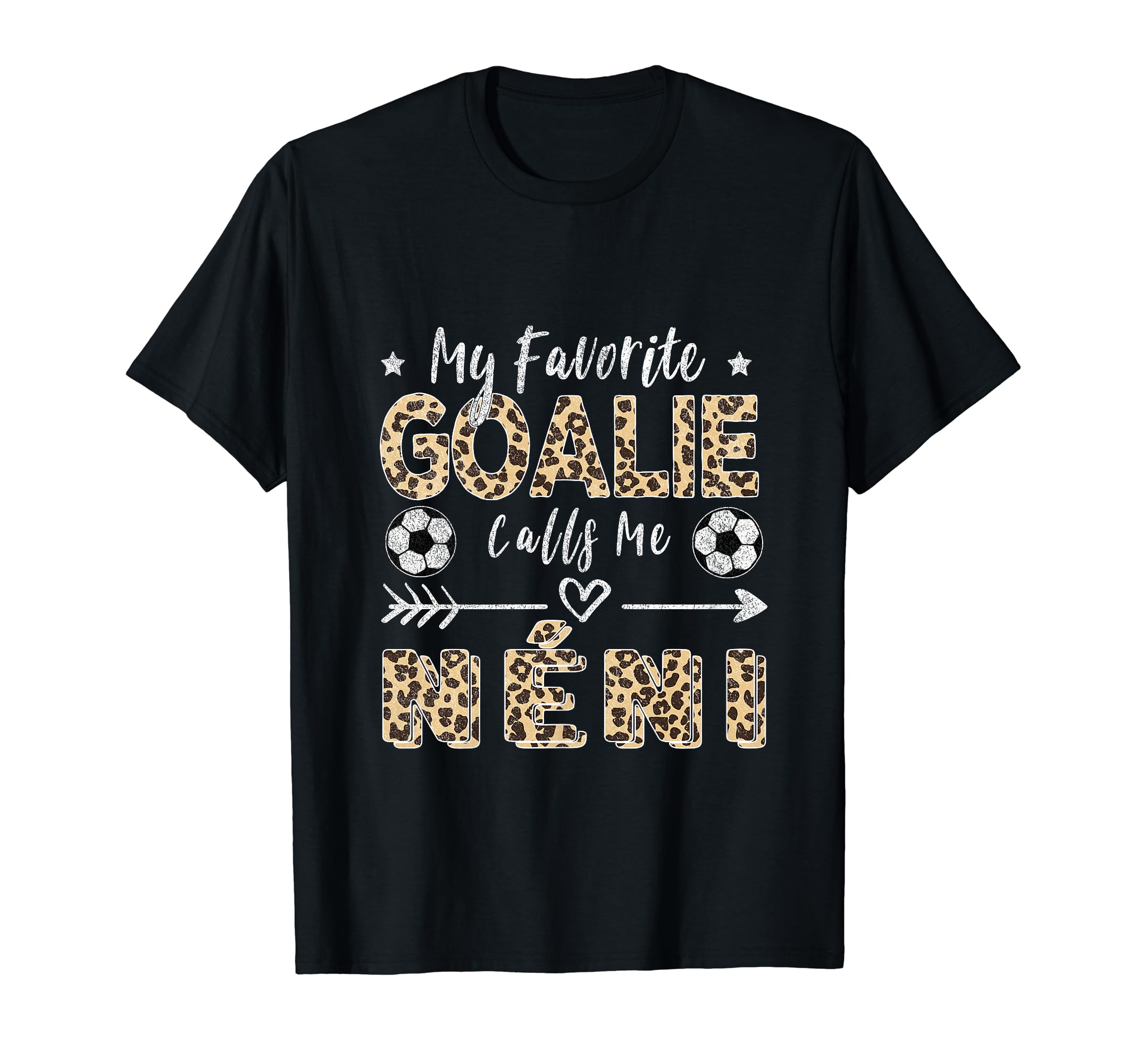 My Favorite Goalie Calls Me N Ni T-Shirt - Aesthetic Graphic Unisex