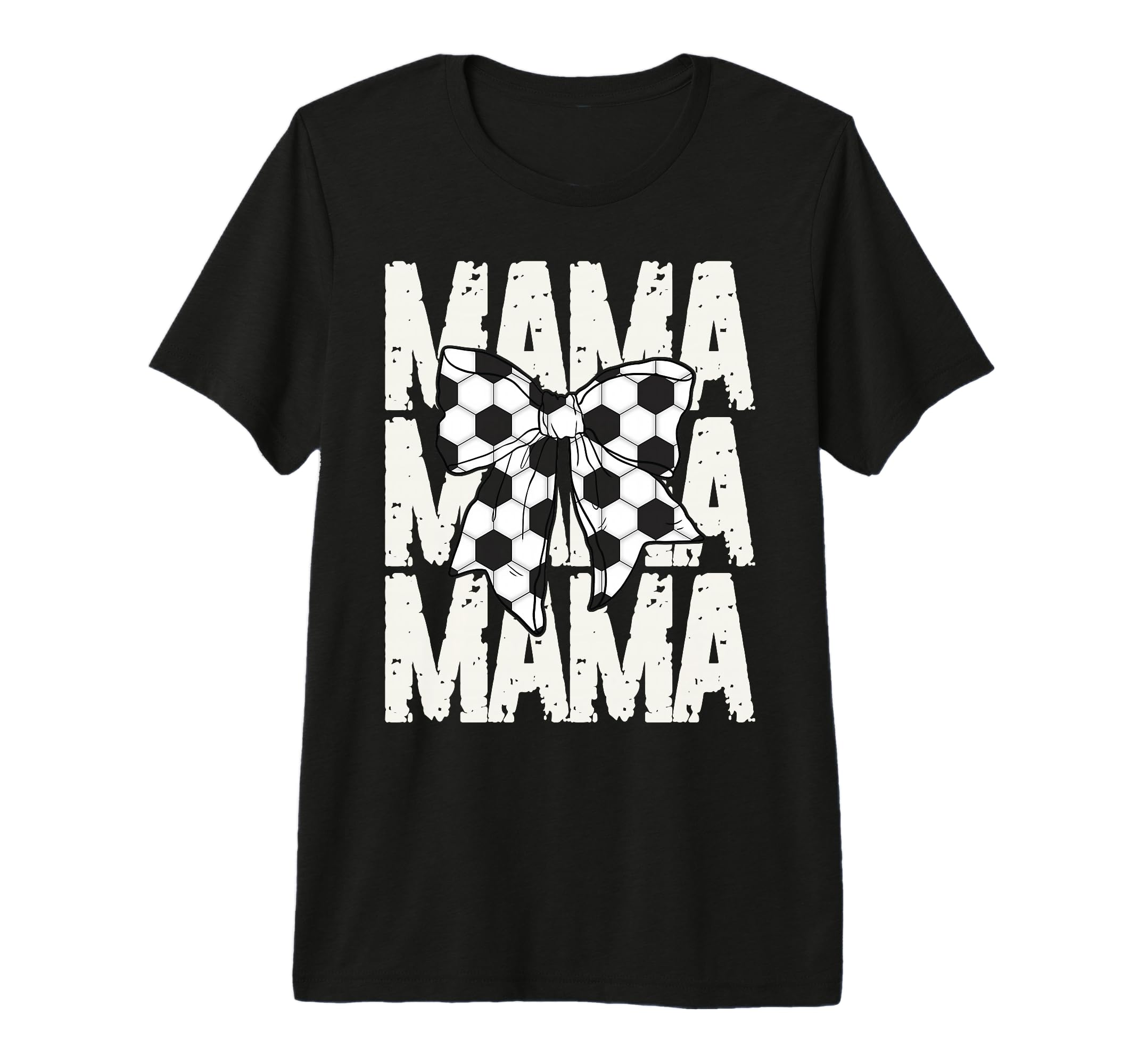 Soccer Mama Coquette Bow Sports Mom T-Shirt - Aesthetic Graphic for Adults