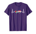 Egypt Palestine Flag Egyptian T-Shirt - Minimalist Print for Adults