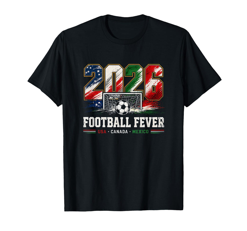 Football Fever 2026 Soccer Culture T-Shirt - Custom Art Print Unisex