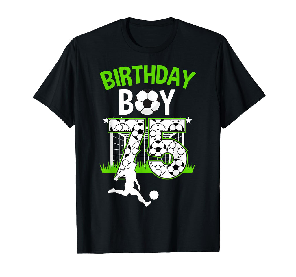 Birthday Soccer 75 Year Old Who Loves T-Shirt - Streetwear Style Men Women