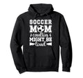 Soccer Mom Funny Mom Soccer Player Mama Hoodie - Trendy Graphic Men Women