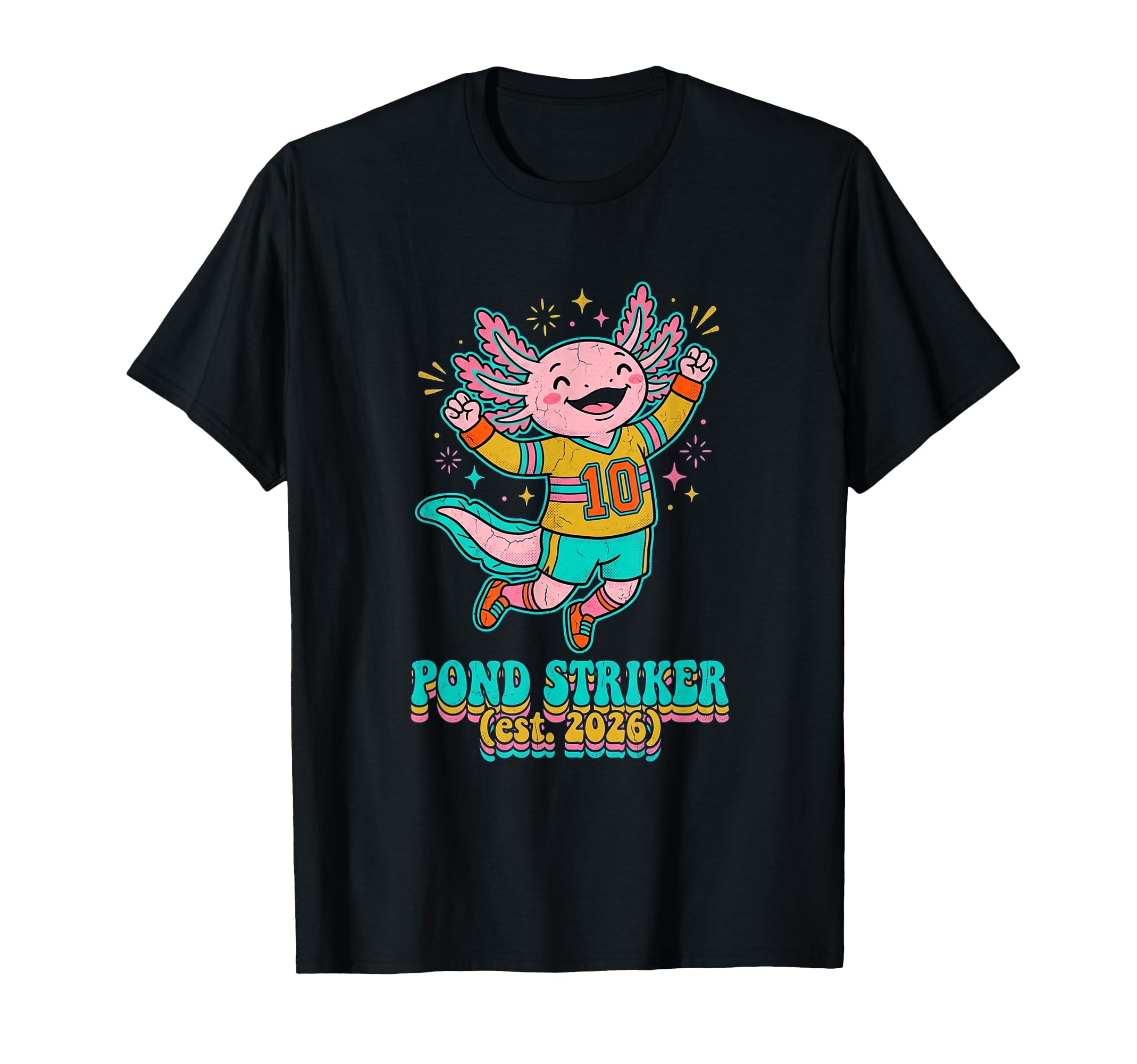 Soccer Jersey 10 Player Pond Striker T-Shirt - Custom Art Print Unisex