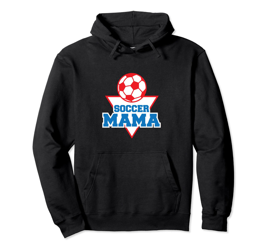 Soccer Mama Mom Fan 80S Hoodie - Unique Graphic Unisex
