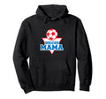 Soccer Mama Mom Fan 80S Hoodie - Unique Graphic Unisex