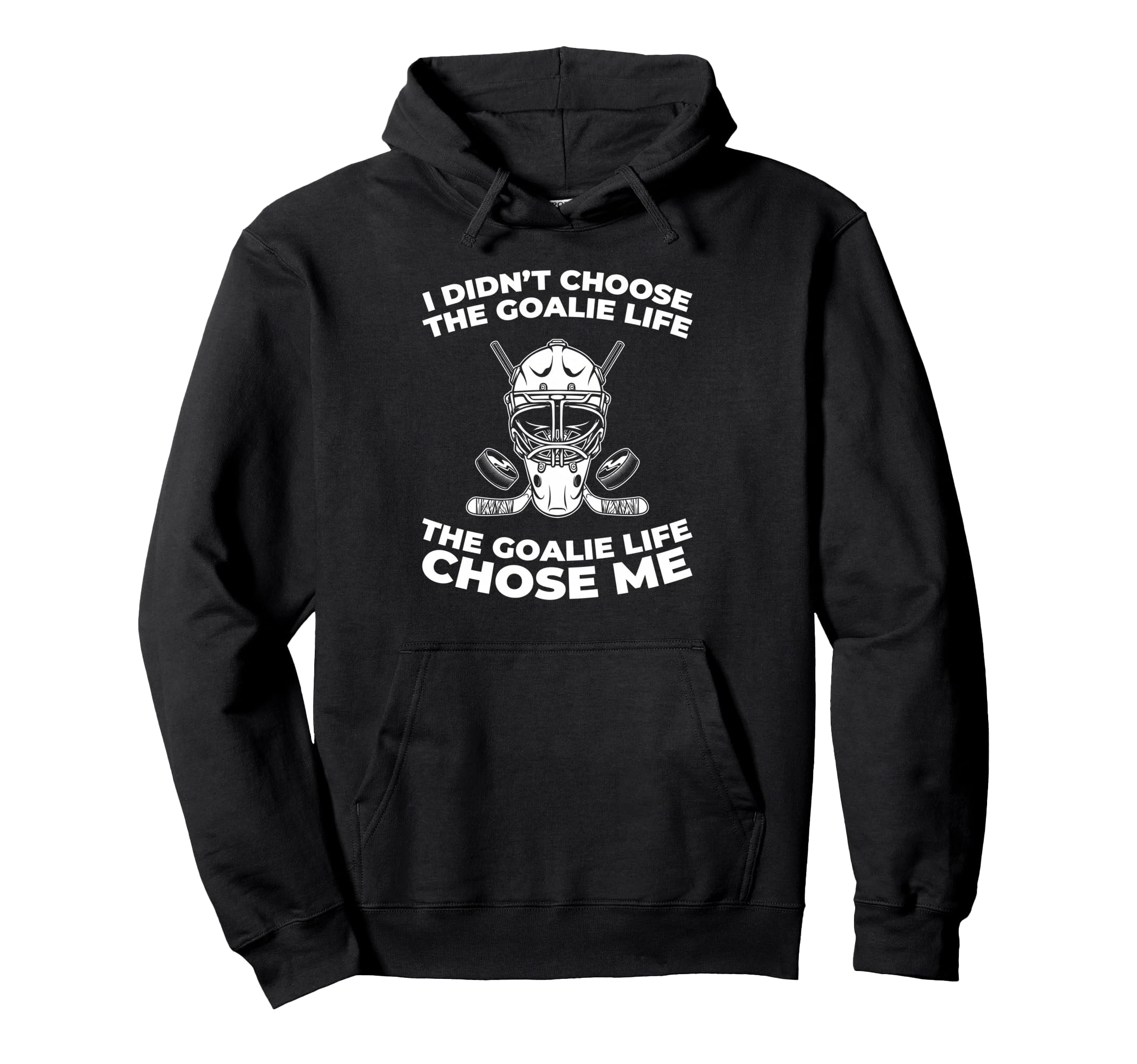 Hockey Goalkeeper Ice Hockey Goalie Hoodie - Novelty Apparel Unisex