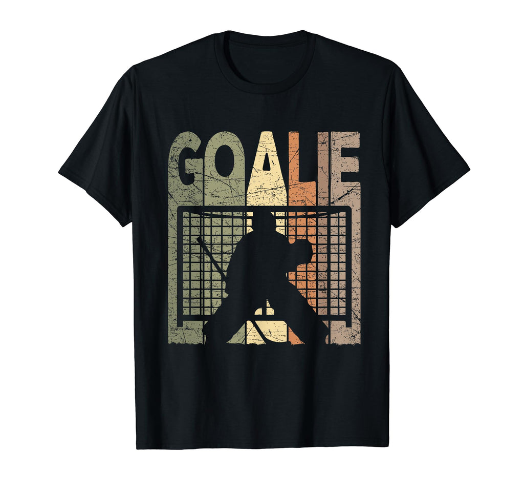 Ice Hockey Goalie Ice Hockey Goalkeeper T-Shirt - Unique Graphic Men Women