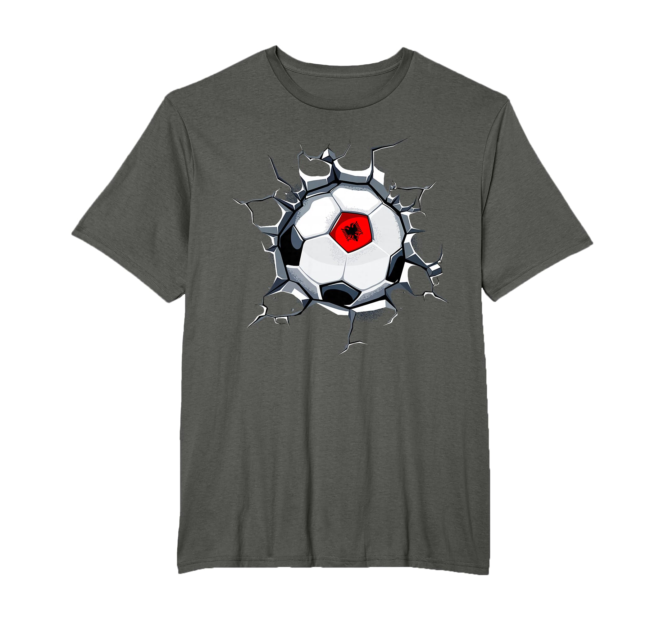 Albania Soccer Fans Jersey Albanian T-Shirt - Casual Everyday Wear Unisex