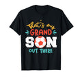 Thats My Grandson Out There Soccer T-Shirt - Unique Graphic Unisex