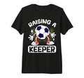Soccer Game Goalkeeper Keeper Soccer T-Shirt - Streetwear Style for Adults