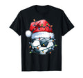 Santa Sports Soccer Player T-Shirt - Streetwear Style Men Women