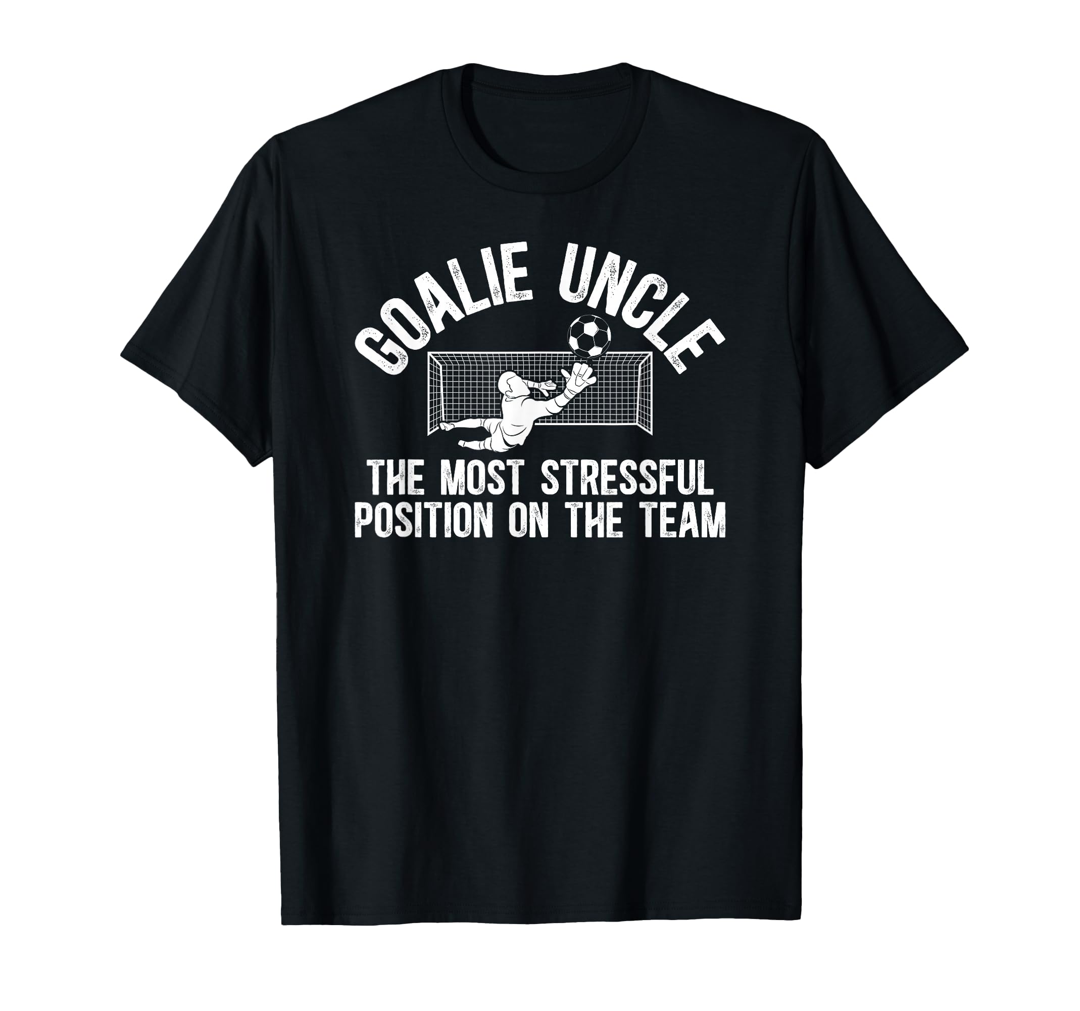 Funny Soccer Goalie Uncle Soccer Keeper T-Shirt - Custom Art Print Unisex