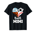 Ball Mimi Soccer Baseball Volleyball T-Shirt - Streetwear Style Men Women