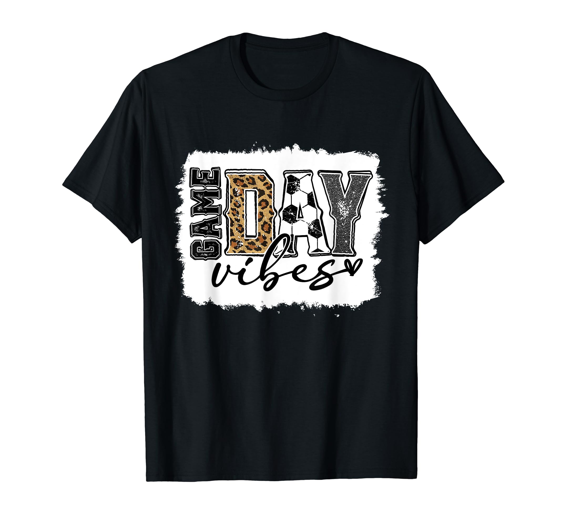 Soccer Game Day Vibes Soccer Mom T-Shirt - Fun Novelty Design Men Women
