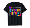 Soccer Sister Heart T-Shirt - Novelty Apparel Men Women