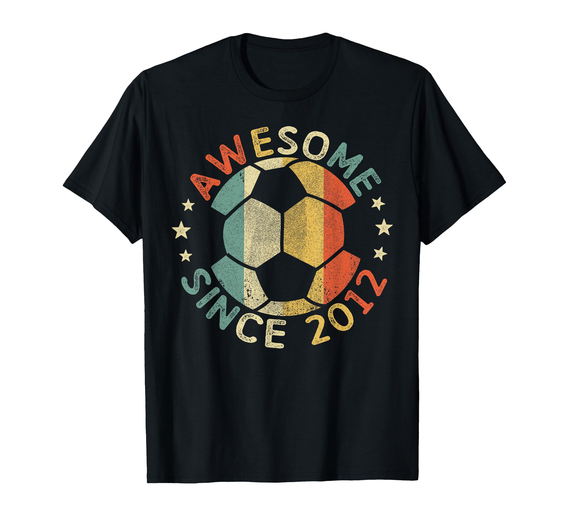 Awesome Since 2012 14Th Birthday 14 Year T-Shirt - Minimalist Print Unisex
