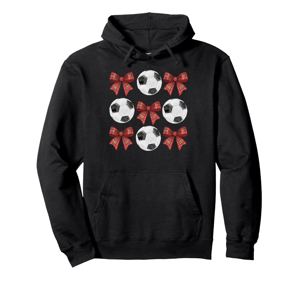 Soccer Mom Sister Coquette Teen Bow Hoodie - Aesthetic Graphic for Adults