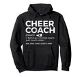 Funny Cheer Coach Definition Best Hoodie - Custom Art Print Men Women