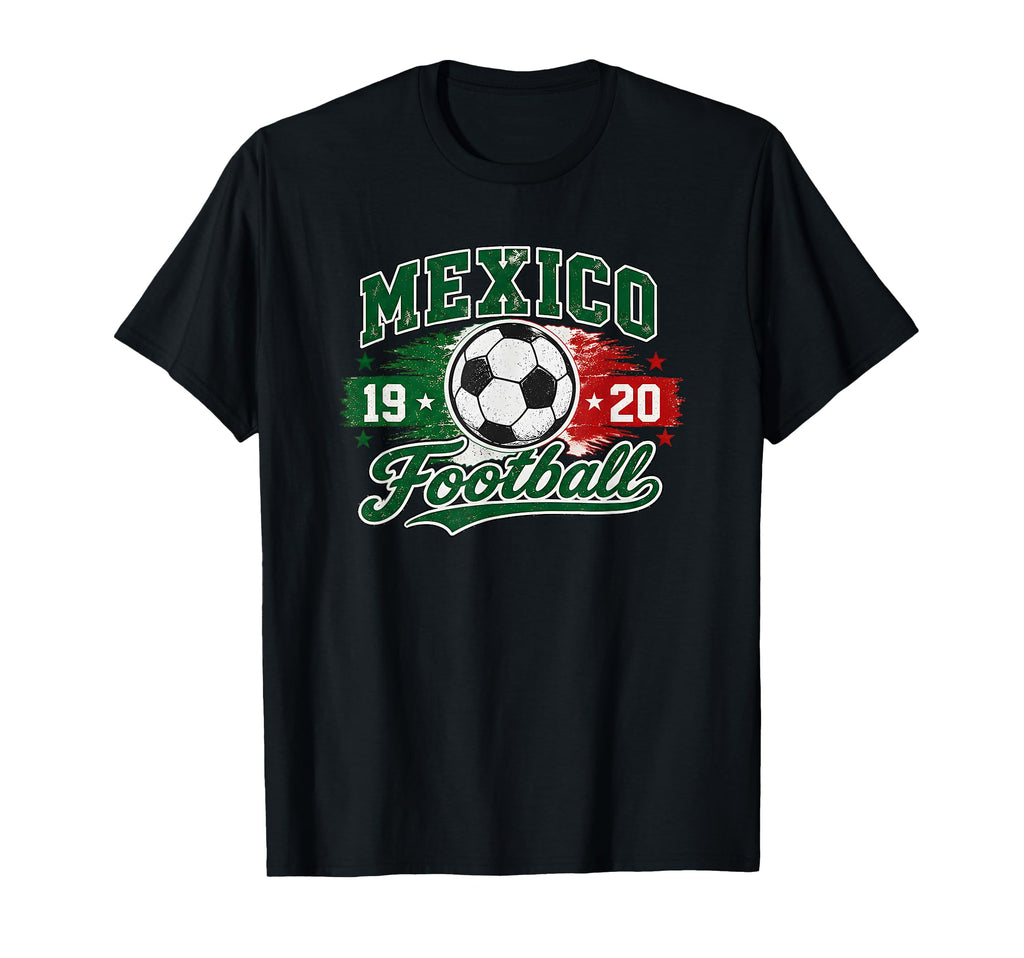 Mexico Football Tradition 1920 Soccer T-Shirt - Aesthetic Graphic Unisex