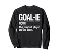 Lacrosse Goalie Lax Crazy Goalkeeper Sweatshirt - Novelty Apparel Unisex