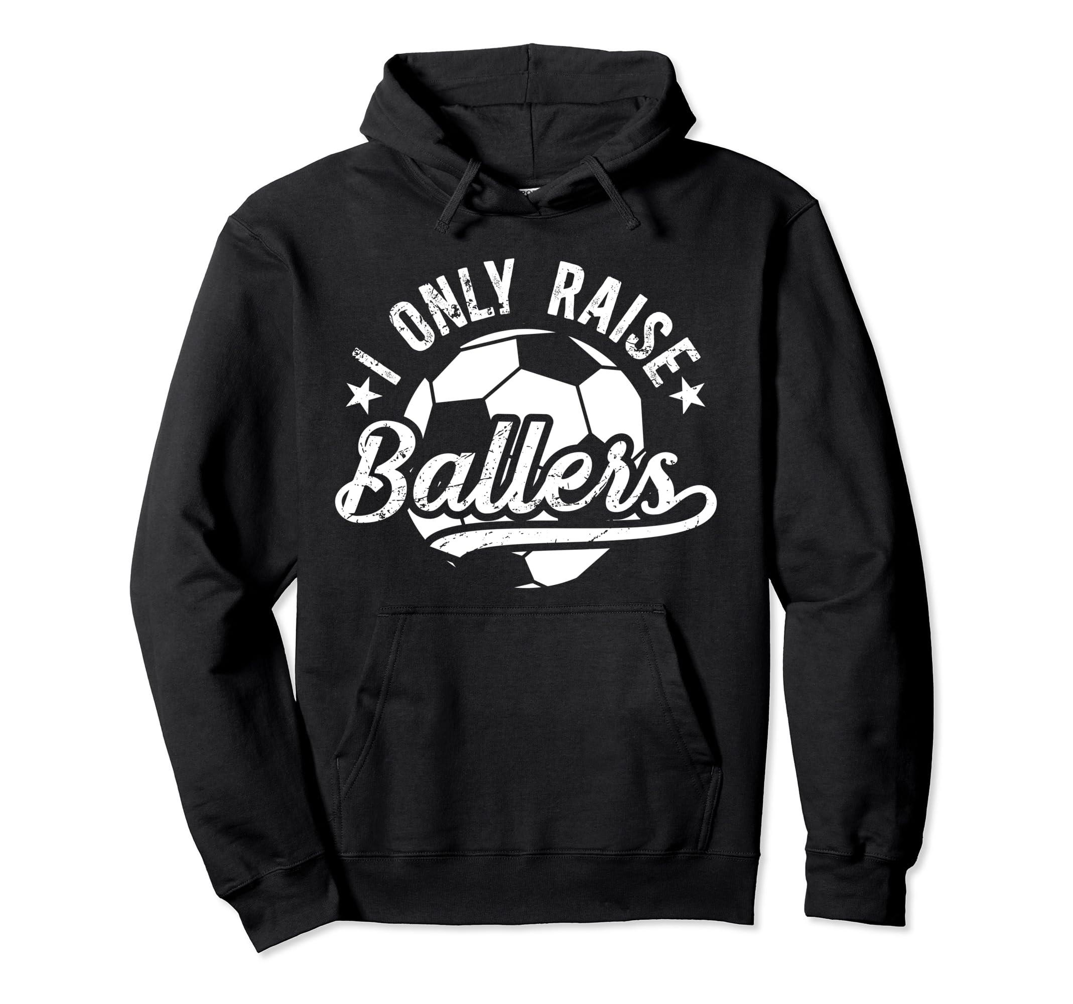 I Only Raise Ballers Soccer Dad Soccer Hoodie - Custom Art Print Men Women